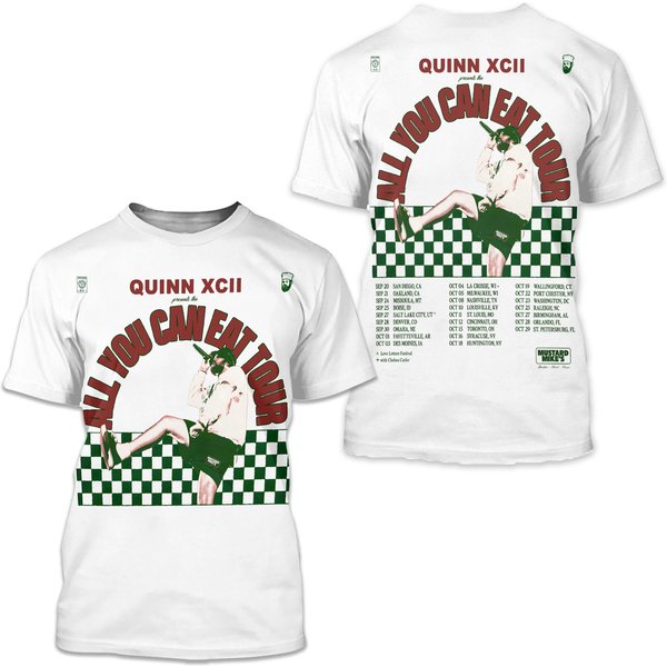 Quinn Xcii - The All You Can Eat Tour 2024 Shirt, Quinn Xcii Fan T-Shirt-image