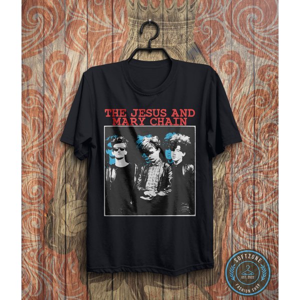 Vintage The Jesus And Mary Chain 90'S T-Shirt - The Jesus And Mary Chain Shirt, Music Graphic Design, Tour Shirt, Rock Band Music Shirt-image