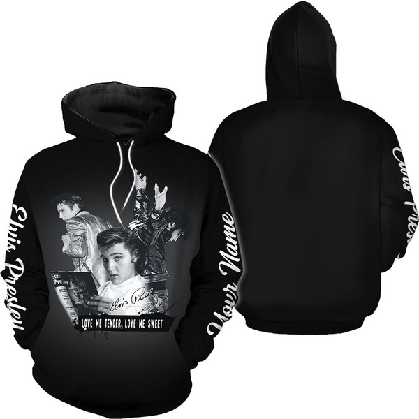 Elvis Preley Hoodie Legging Set, Elvis Presley Hoodie-image