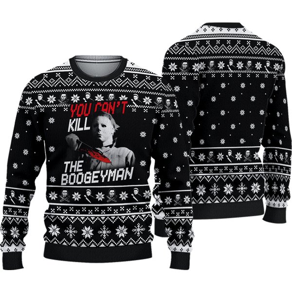Michael Myers Horror Christmas Ugly Sweater