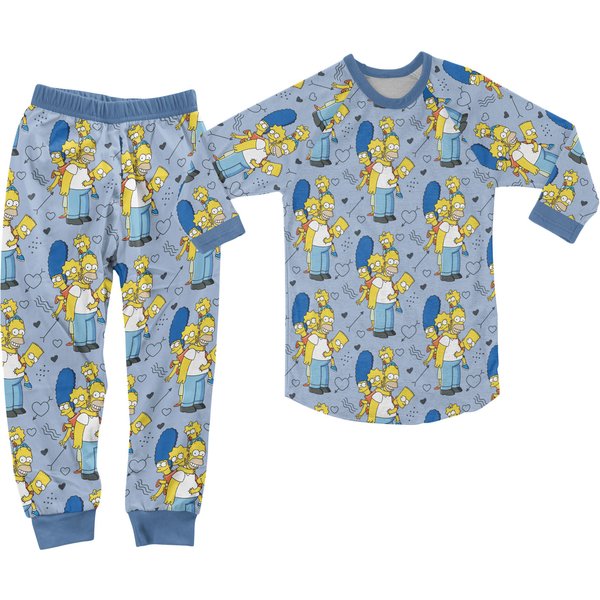 The Simpsons Pajamas Set, Simpsons Family Pyjama-image