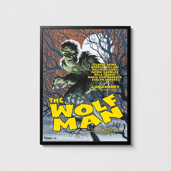 The Wolf Man Reimagined Movie Poster-image