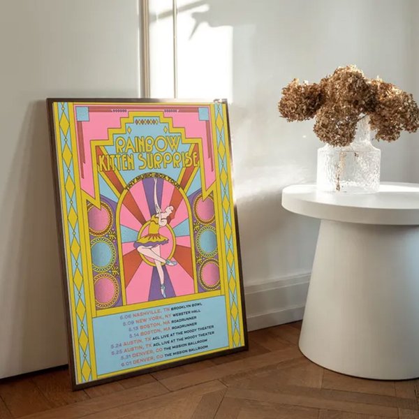 Rainbow Kitten Surprise Tiny Music Box Tour 2024 Poster-image