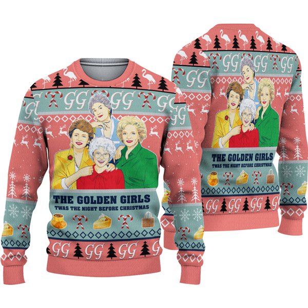 Stay Golden Merry Christmas Ugly Sweater-image