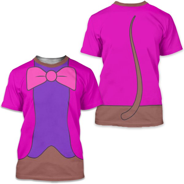 Dormouse T-Shirt, Wonderland Movie 3D Tshirt-image