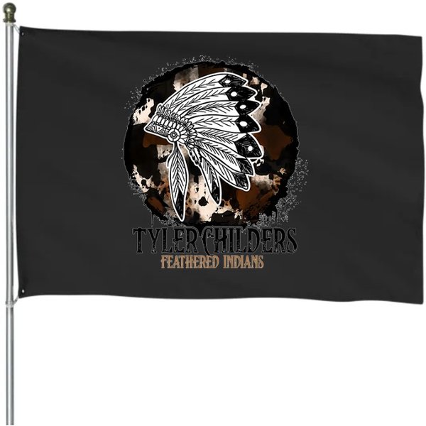 Tyler Childers House Flags Feathered Indians, Album Tyler Childers House Flags,-image