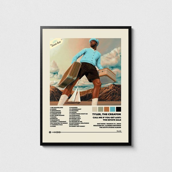 Tyler, The Creator Poster, Call Me If You Get Lost : The Estate Sale Poster-image