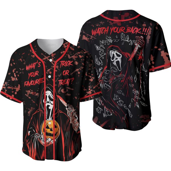 Ghostface Baseball Jersey, Ghostface-image
