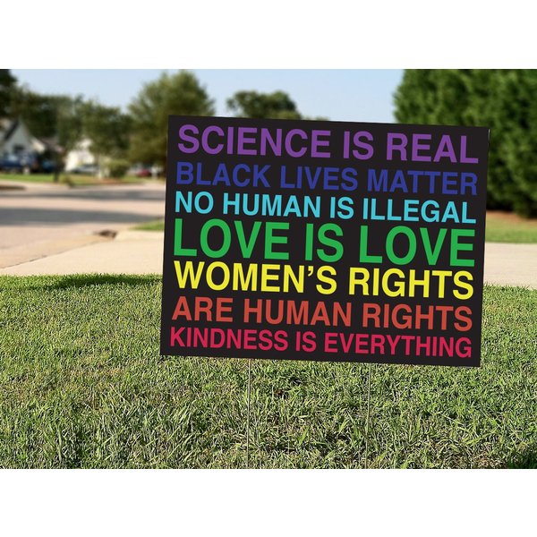 Equality Kindness Yard Sign-image