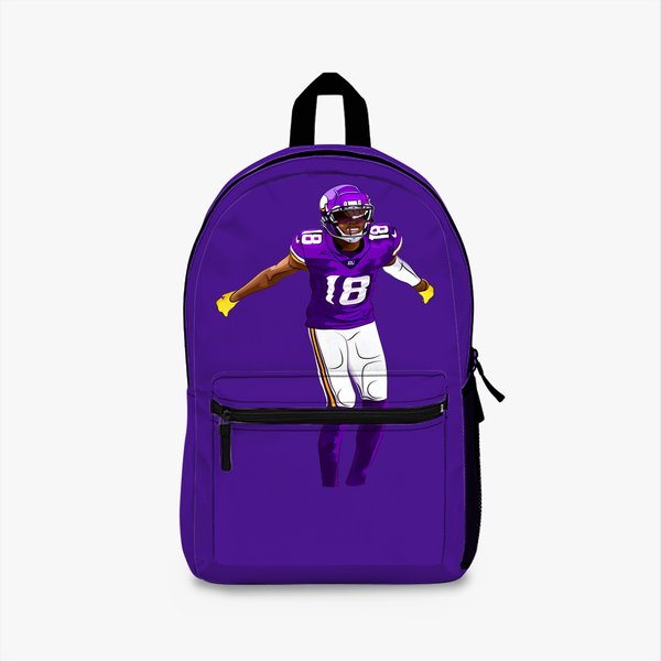 Justin Jefferson Backpack, Justin Jefferson Football Backpack-image