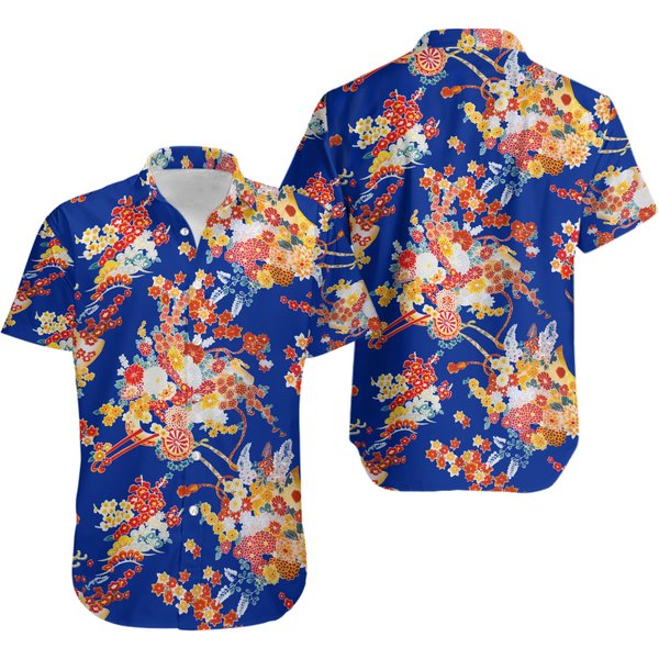 Romeo And Juliet Flowers Hawaiian Shirt-image