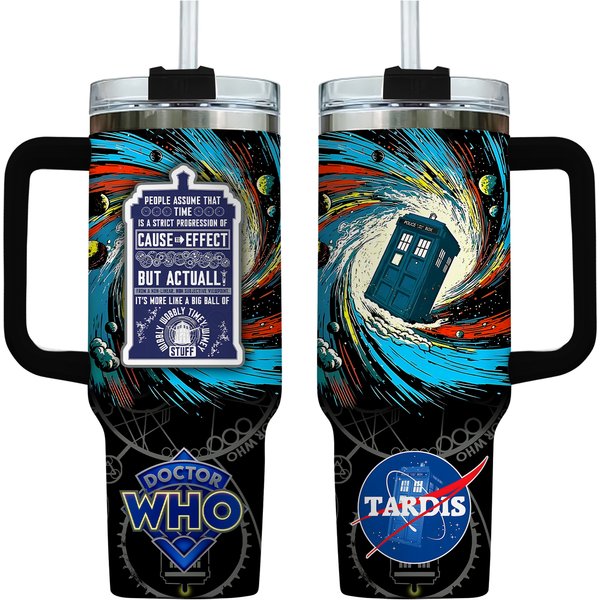Halloween Doctor Who 40Oz Tumbler-image