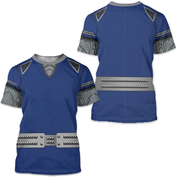 Zombies Alien Uniform Inspired Costume T-Shirt-image