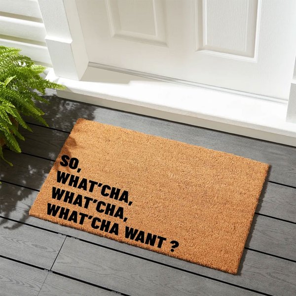 Whatcha Want Doormat, Beastie Boys Mat, Beastie Boys Lyrics Doormat-image