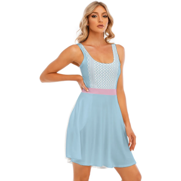 Bo Peep Skater Dress, Costume Halloween Party Outfit