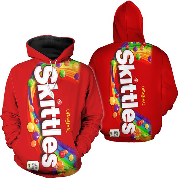 Skittles Halloween Costume Hoodie Joggers Set-image