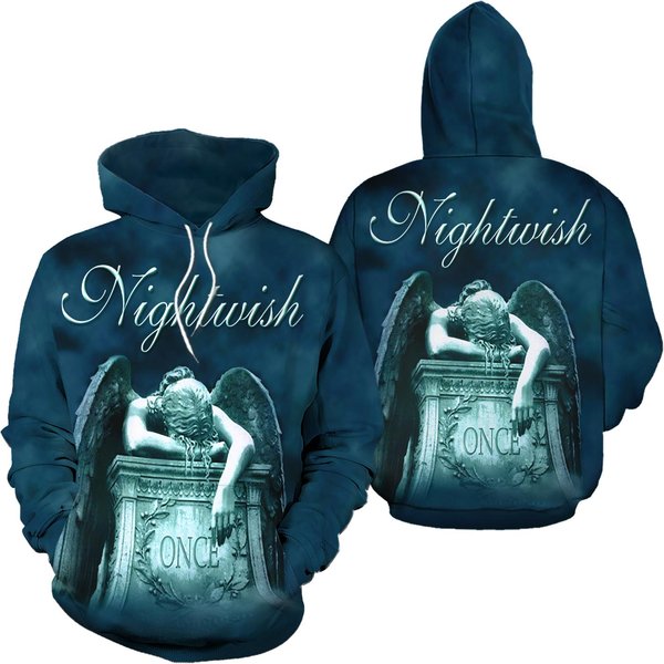 Nightwish Hoodies 3D- Halloween Gift- Hot Fan Gift/ 3D Printed-image