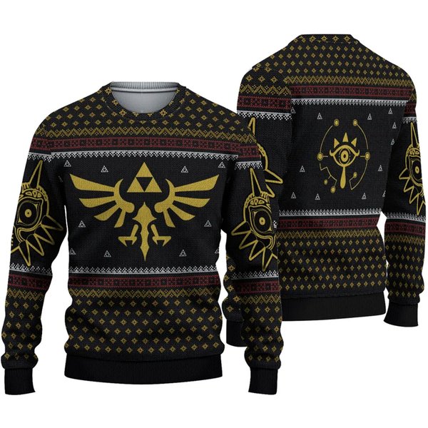 The Legend Of Zelda Ugly Knitted Christmas Sweater-image