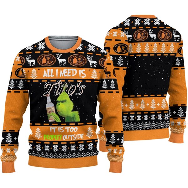 Titos Christmas Sweater, Titos Vodka Sweater-image