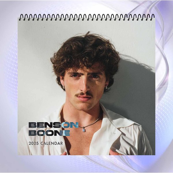Benson Boone Calendar 2025, Idol Calendar, Yearly Calendar,