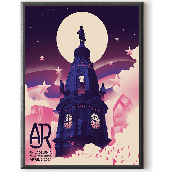 Ajr Brothers The Maybe Man Tour In Philadelphia April 03 2024 Poster-image