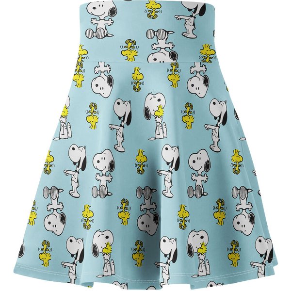 Snoopy & Woodstock Women's Skater Skirt