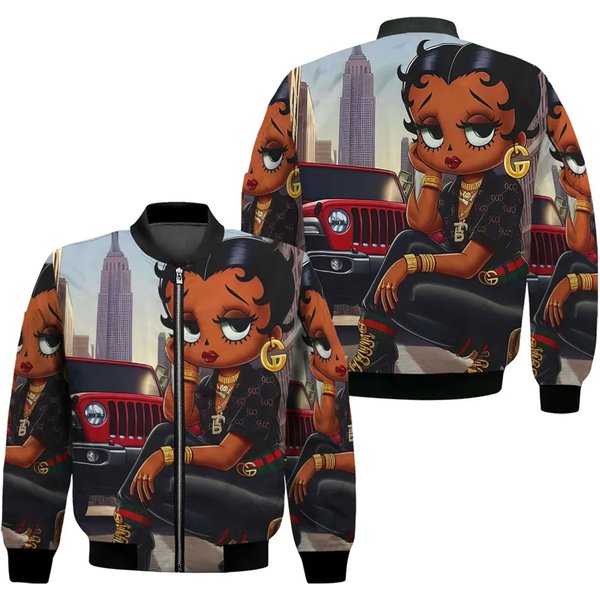 Betty Boop Women's Bomber Jacket
