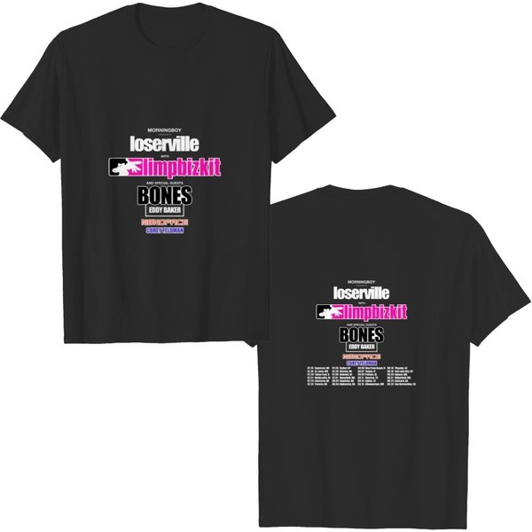 Limp Bizkit – Loserville Tour 2024 Music T-Shirt-image