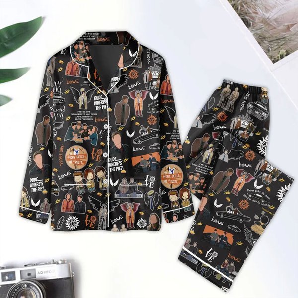 Christmas Gift, Supernatural Pajamas Set