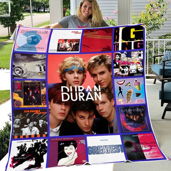 Duran Duran All Season Blanket Rock Band Fleece Blanket-image