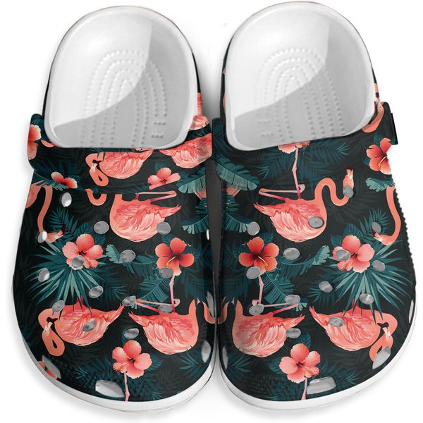 Flamingo Clogs, Summer Gift Idea-image
