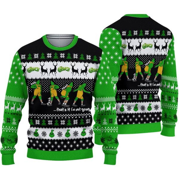 Funny Character Ugly Sweater, Christmas Ugly Sweater