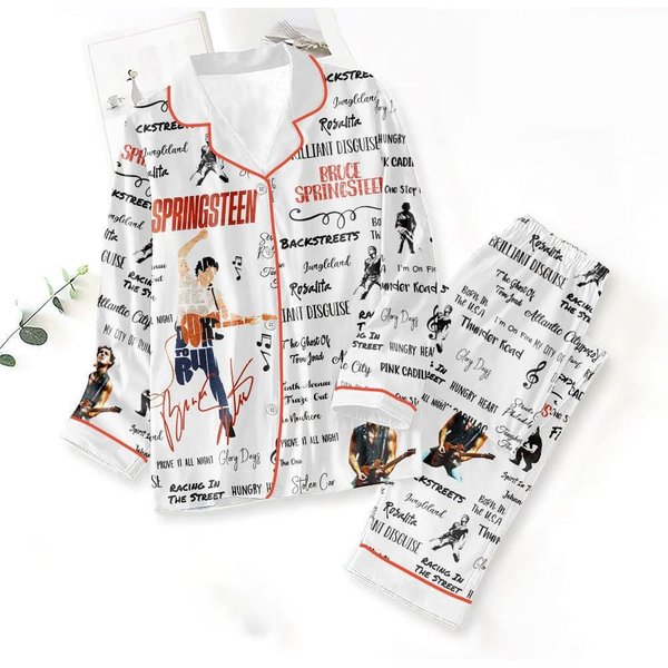 Bruce Springsteen Pajamas Set For Concert Fans