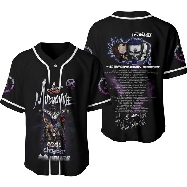 Mudvayne Concert Baseball Jersey-image