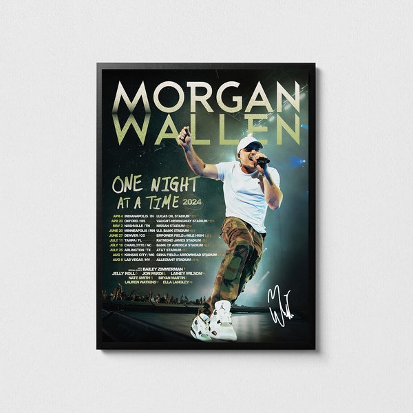 Morgan Poster Wallen Poster One Thing At A Time 2024 World Tour-image