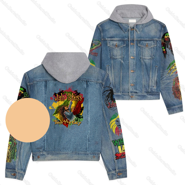 Bob Marley Youth Denim Jacket