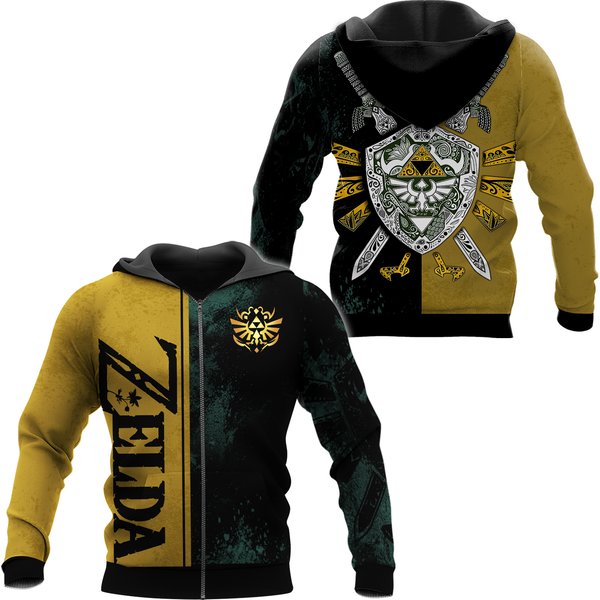 Halloween Zelda Hoodie, Legend Of Zelda 3D Hoodie-image