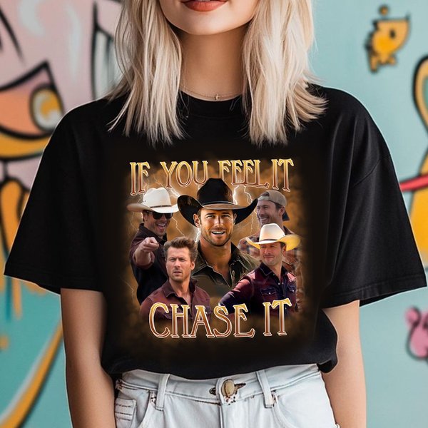 Chase It Glen Powell T-Shirt-image