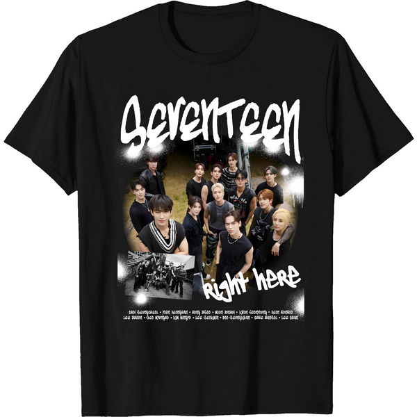 Limited Seventeen Vintage T-Shirt, Seventeen 17 Is Right Here Shirt-image