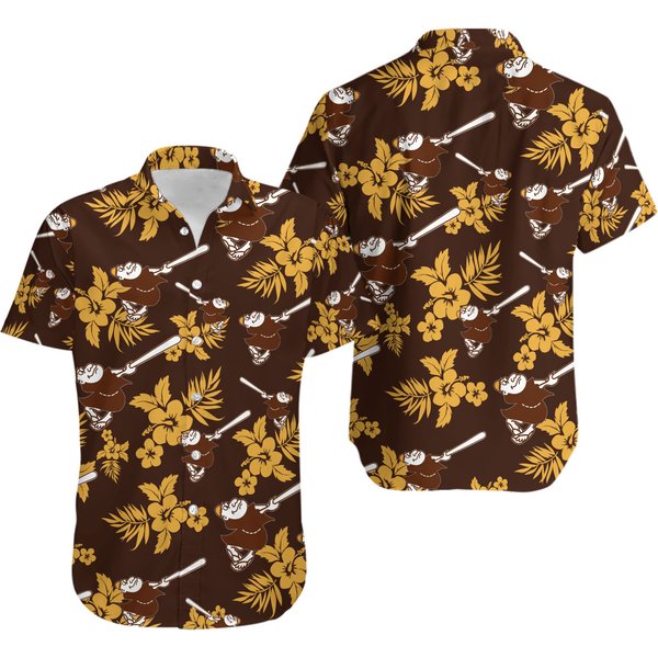 San Diego Team Padres Vintage Hawaiian Shirt-image