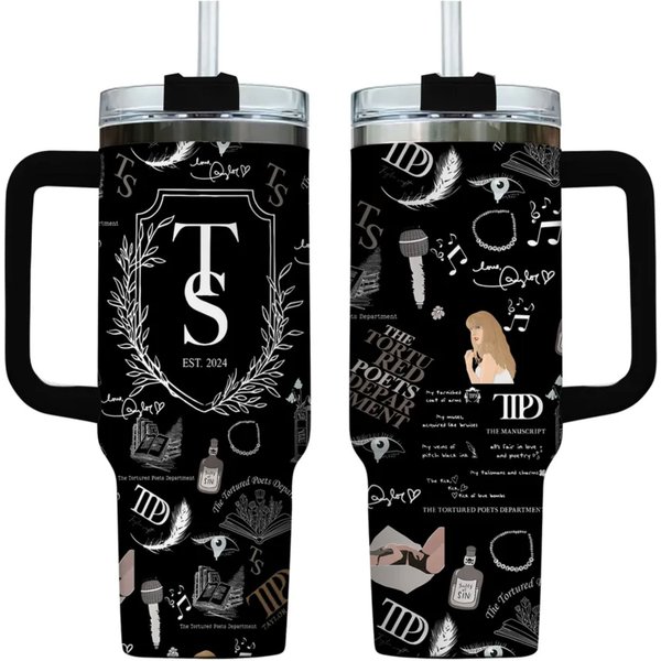 The Tortured Poets Department Tumbler, Ts New Album Tumbler-image