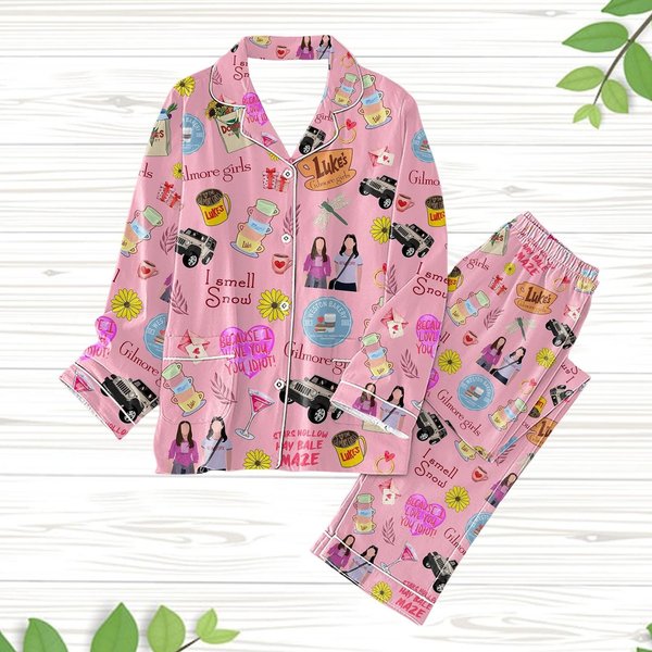 Gilmore Girls Pajamas Set - Luke's Coffee Pajamas-image