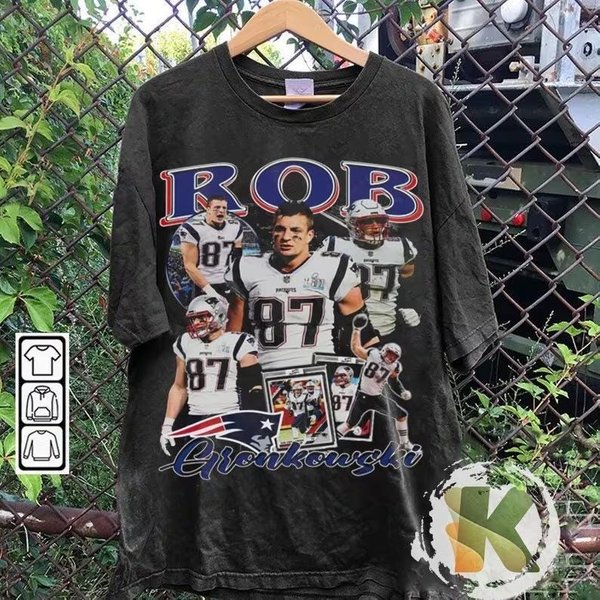 Vintage Rob Gronkowski Unisex T-Shirt-image