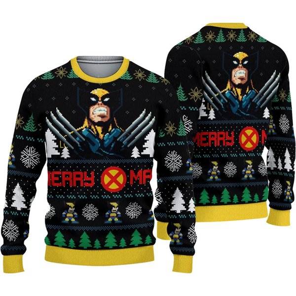 Christmas Wolverine Sweater-image