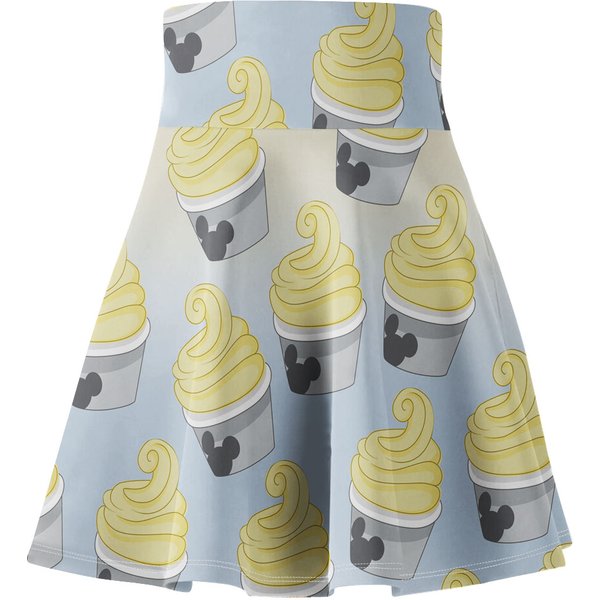 Dole Whip Fun Women's Skater Skirts-image