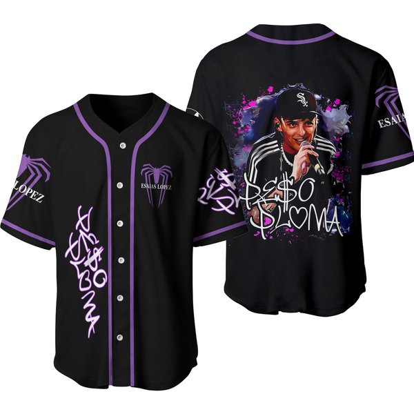 Personalized Peso Pluma Baseball Jersey-image