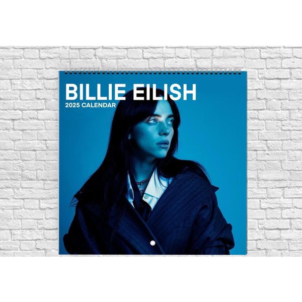 Billie Eilish 2025 Calendar, Billie Eilish Merch, Hit Me Hard And Soft The Tour-image