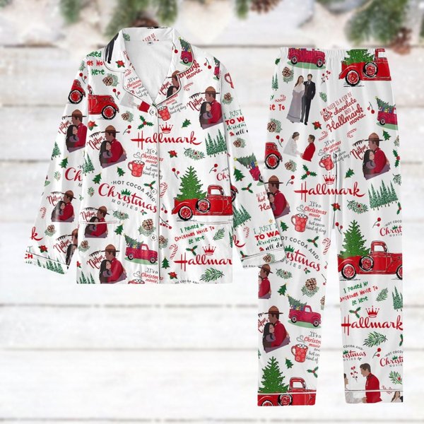 Hallmark Christmas Pajamas, Christmas Movies Pajamas Set