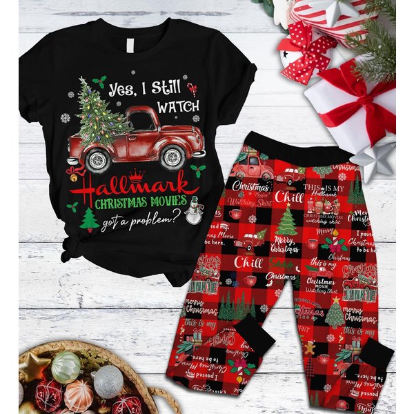 Hallmark Christmas Movie Pajamas Set-image