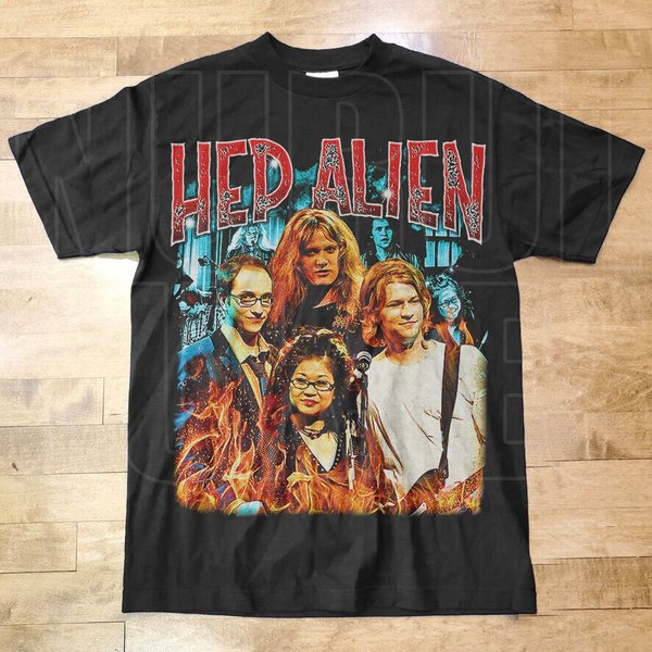 Vintage Style Hep Alien Vintage T-Shirt, Gil Lane Zack Brian Shirt-image